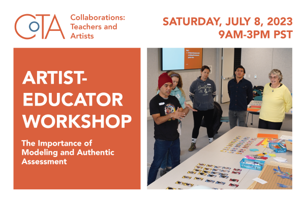 Artist Educator July 8 Workshop